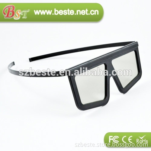 NEW Arrival! plastic 3d glasses linear polarized IMAX big cinema 3d glasses
